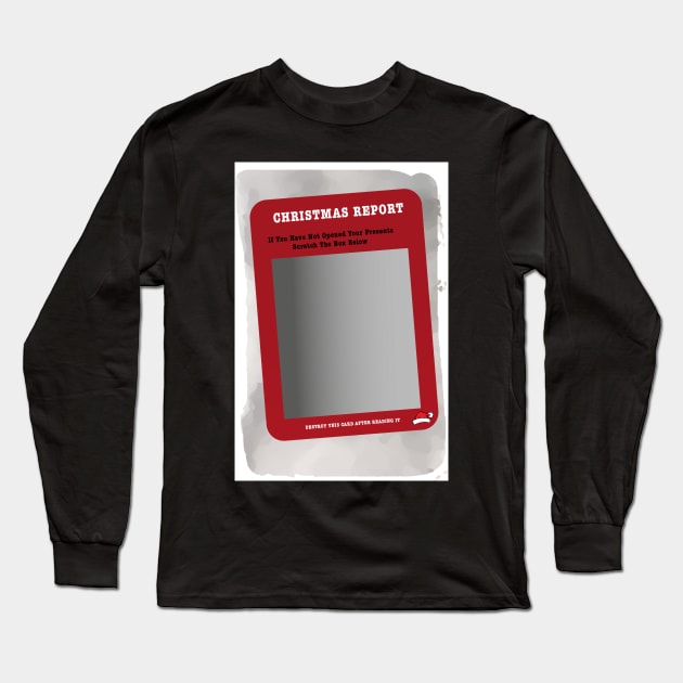 Pandemic Legacy Christmas Report - Board Games Design - Board Game Art Long Sleeve T-Shirt by MeepleDesign